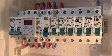 Монтаж электрощита