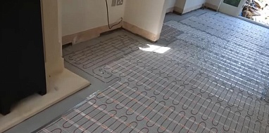 Монтаж теплого пола